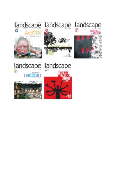 Journal of Landscape Architecture: Vols 30-34