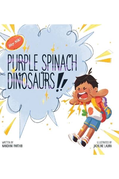 Purple Spinach Dinosaurs!